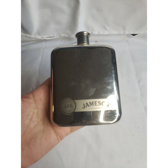 John Jameson & Son Vintage Limited 6oz Irish Whiskey Flask JJ&S Screw Top - Picture 2 of 16